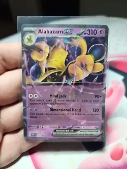 Pokemon TCG Alakazam ex SVP Black Star Promos SVP050 - Image 1