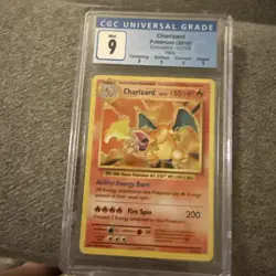 CGC 9 MINT Charizard 11/108 Evolutions Holo 2016 Pokemon - Image 1