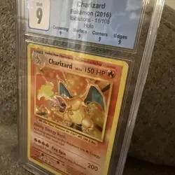 CGC 9 MINT Charizard 11/108 Evolutions Holo 2016 Pokemon - Image 2