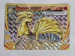 Ninetales BREAK 16/108 Pokemon XY Evolutions Holo - Image 1