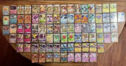 Pokemon 85 Card Holo Lot - Mega Evolution Phantasmal Flames - 350$ Price Chart - Image 1
