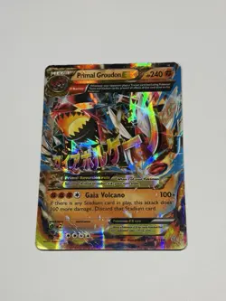 Pokemon Primal Groudon EX 86/160 XY: Primal Clash Holo Ultra Rare Primal 240 HP - Image 1