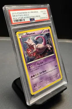2015 Pokemon XY Mewtwo Black Star Promo #XY101 PSA 9 Mint - Image 2
