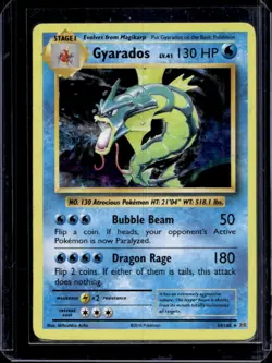 2016 Pokemon XY Evolutions Gyarados Holo #34/108 - Image 1