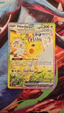 Pokemon TCG Pikachu EX 238/191 Sir Surging Sparks Near Mint English Edition - Image 1
