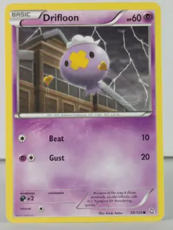 Drifloon - Dragons Exalted - 50/124 - NM - Pokemon - A - Image 1