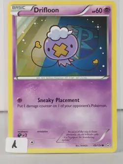 Drifloon - Dragons Exalted - 49/124 - NM - Pokemon - A - Image 5