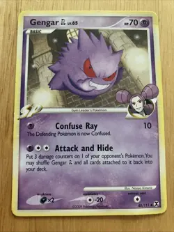 Pokemon TCG Gengar GL LV65 40/111 Rising Rivals Non-Holo - Image 1