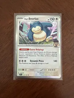 Hop's Snorlax - 117/159 - Journey Together - Holo Rare - Pokemon English New - Image 1
