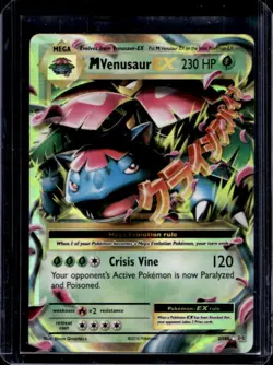 2016 Pokemon XY Evolutions Mega Venusaur EX Holo #2/108 - Image 1