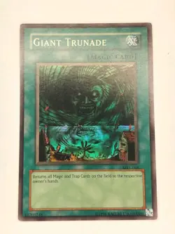 Yu-Gi-Oh! TCG MRL-048 Giant Trunade Super Rare Unlimited Edition LP - Image 1