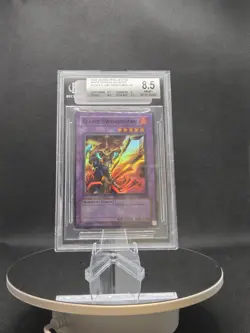 Yu-Gi-Oh! TCG Flame Swordsman Legend of Blue Eyes White Dragon LOB-003 Bgs 8.5 - Image 1