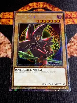 YUGIOH • DARK MAGICIAN • PLATINUM SECRET RARE • RA04-EN106 • 1st EDITION • NM - Image 2