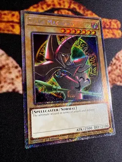 YUGIOH • DARK MAGICIAN • PLATINUM SECRET RARE • RA04-EN106 • 1st EDITION • NM - Image 4