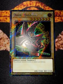 YUGIOH • DARK MAGICIAN • PLATINUM SECRET RARE • RA04-EN106 • 1st EDITION • NM - Image 5