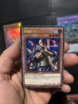 Yu-Gi-Oh Kycoo the Ghost Destroyer SBC1-ENG06 Secret Rare 1st Edition - Image 1