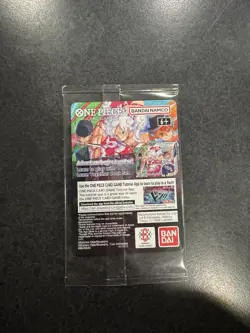 One Piece CCG Monkey.D.Luffy US Voyage P-055 Promo Card 2026 5000 Power (SEALED) - Image 2