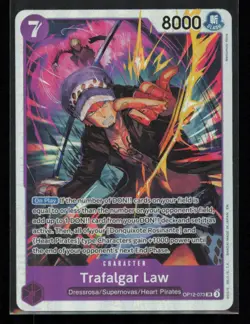 Trafalgar Law (073) OP12-073 One Piece Legacy of the Master Super Rare Near Mint - Image 1