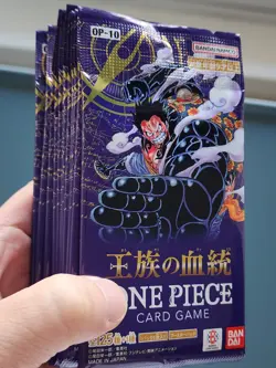 One Piece OP10 Royal Bloodlines Booster Pack x 12 multiple packs Japanese ver. - Image 1