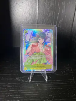 One Piece CCG Kouzuki Hiyori OP06-106 SR - Wings Of The Captain English - Image 1