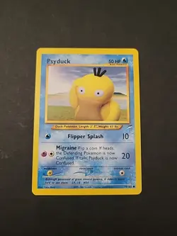 NM/LP Psyduck 79/105 Common Neo Destiny Pokemon - Image 1