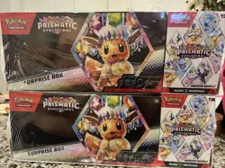 Pokemon Prismatic Evolutions Surprise Box/Booster Sam's Club Bundle (Lot Of 2) - Image 1
