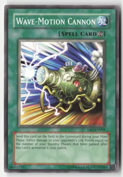 Yugioh - Wave-Motion Cannon DR1-EN095 Unlimited - Dark Revelation Volume 1 - Image 1