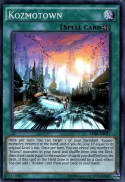 Kozmotown Astral Pack Super Rare AP08-EN011 Yu-Gi-Oh! - Image 1