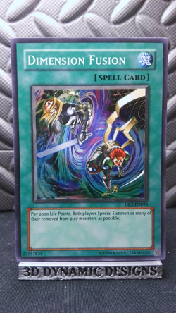 | Yugioh Dimension Fusion DR2-EN095 Super Rare Dark Revelation 2 LP/MP 🔥 | - Image 1