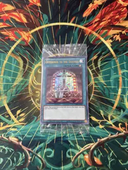 Yugioh Offerings To The Doom LART-EN017 Ultra Rare Lost Art Promo SEALED - Image 1