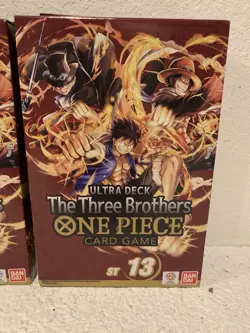 BANDAI ONE PIECE CCG THE THREE BROTHERS ULTRA DECK ST 13 LOT(2) - Image 3