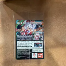 Bandai Monkey.D.Luffy US Voyage Promo Holo One Piece CCG 5000 Power - Image 2
