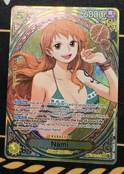 Nami (SP) EB03-053 Extra Booster: One Piece Heroines Edition Foil NM (See Pics) - Image 1