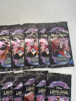 Disney Lorcana 19 Rise of the Floodborn Japanese Booster Pack Lot (19 Total) - Image 3