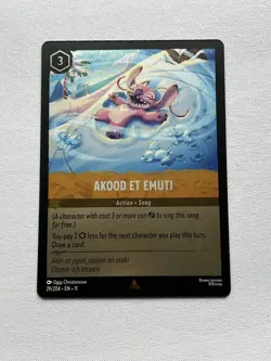 Akood Et Emuti - Disney Lorcana Winterspell - 29/204 Cold Foil Rare - Image 1