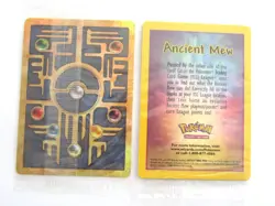 2 PC ANCIENT MEW HOLO 2000 WIZARDS POKEMON CARDS SEALED - Image 2