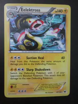 ELEKTROSS HOLO POKEMON CARD 47/108 DARK EXPLORERS B&W NEVER PLAYED NM - Image 1