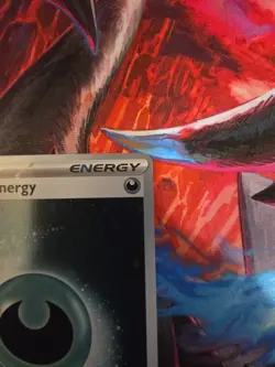 Darkness Dark Holo Energy Pokemon Prize Pack Promo Series 8 Pokemon Card NM/LP - Image 4