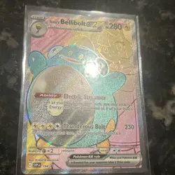 Ionos Bellibolt Ex 194 Journey Together Full Art Ultra Rare Pokemon Card NM - Image 2