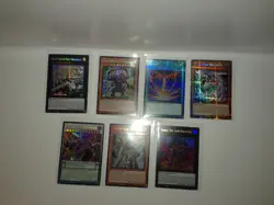 YuGiOh MP25 lot of 7 foil cards NM (7 cards total) - Image 1