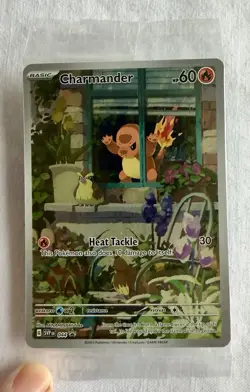 2023 Pokemon Charmander 044 SEALED Scarlet & Violet Promo Card Holo - Image 1