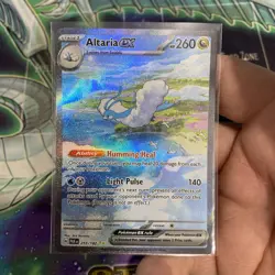 Pokemon TCG Altaria EX Holo Card Sv04: Paradox Rift 253/182 NM - Image 1