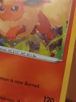 Flareon - SWSH041 - Pokemon SWSH: Sword & Shield Black Star Promo Card Holo LP - Image 3
