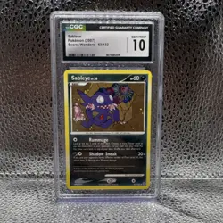 Pokemon Sableye 63/132 Secret Wonders (2007) CGC 10 Graded Card - Image 1