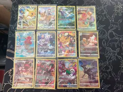 Pokemon TCG Cards Lot Full 12 Card Set Trainer Gallery Brilliant Stars - Image 1