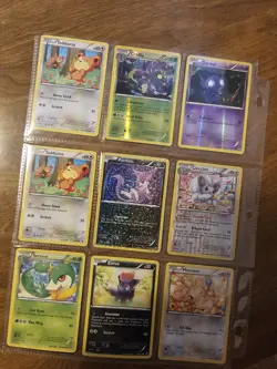 Pokemon TCG Nintendo Mixed Card Lot Holo & Regular Pikachu Meowth Machamp - Image 1