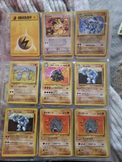 Pokemon TCG Nintendo Mixed Card Lot Holo & Regular Pikachu Meowth Machamp - Image 5