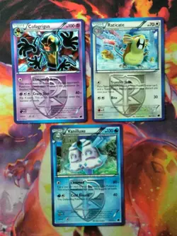 Plasma Freeze 2013 Black + White Non Holo Rare LP Pokemon Card Lot - Image 1