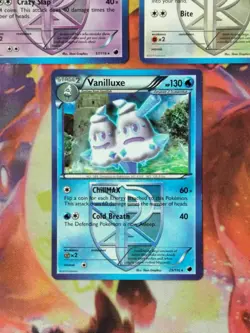 Plasma Freeze 2013 Black + White Non Holo Rare LP Pokemon Card Lot - Image 4