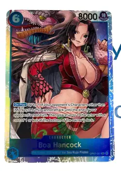 Boa Hancock OP07-051 (Super Rare) 500 Years in the Future ONE PIECE Card Japan - Image 2